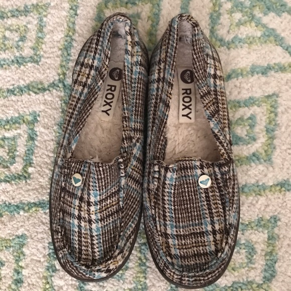 Plaid Roxy Loafers - Picture 1 of 7